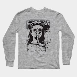 GAS MASK- STEPH DESIGNS Long Sleeve T-Shirt